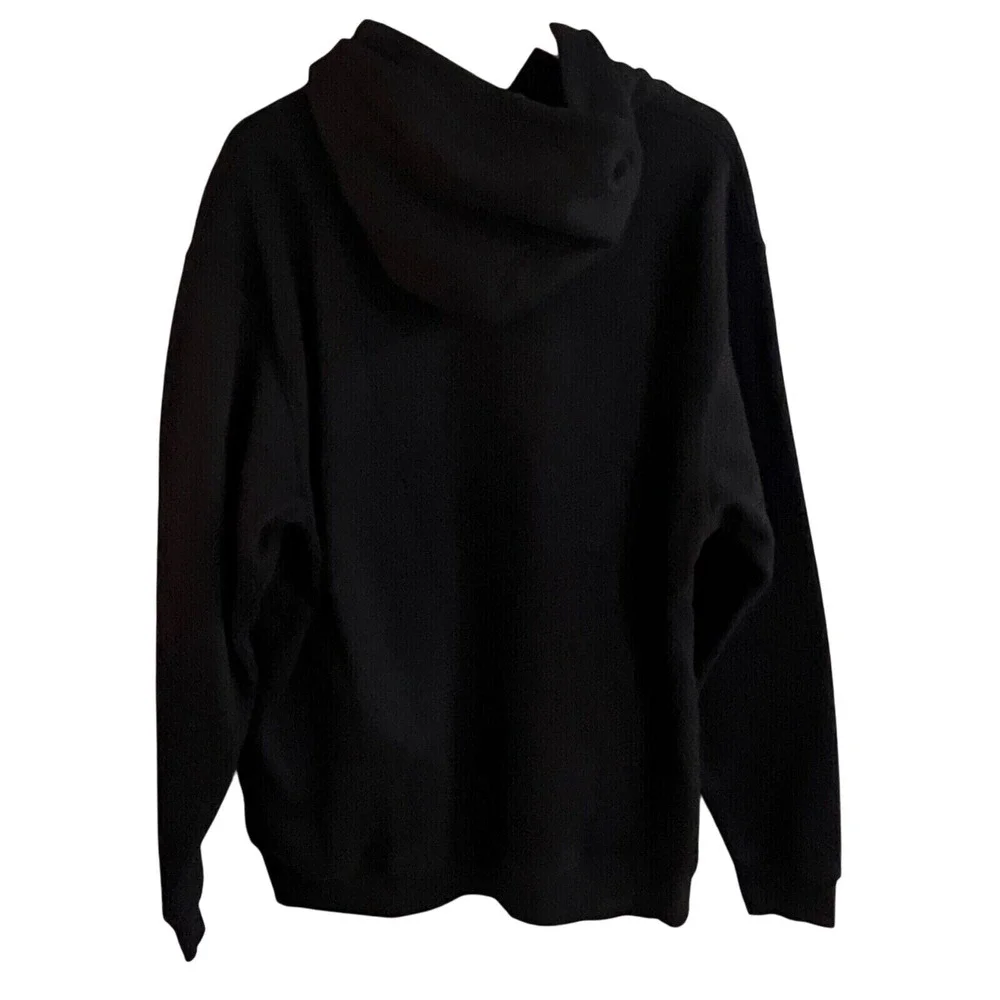Bleecker & Mercer Black Embroidered Graphic‎ Boss Hoodie Sweatshirt Men's 3XL